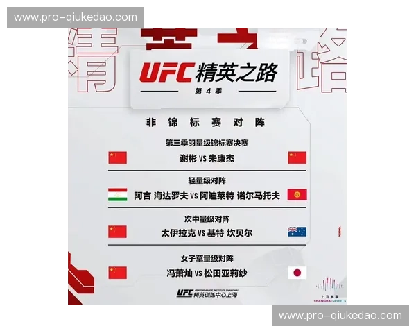 综合格斗数据赛程